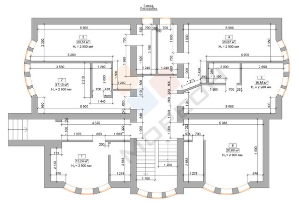 
   Продам помещение свободного назначения, 512.3 м², Академика Павлова ул, 27

. Фото 44.