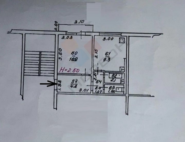 
   Продам 1-комнатную, 30.5 м², Авиагородок ул, 30

. Фото 14.