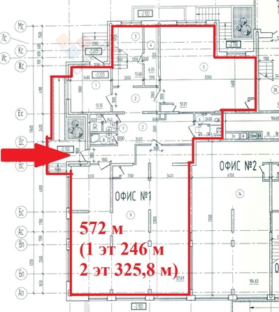 
   Сдам помещение свободного назначения, 572 м², Марины Цветаевой ул, 17к2

. Фото 6.