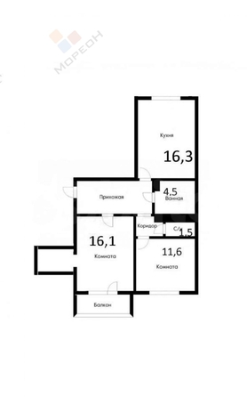 
   Продам 2-комнатную, 66.2 м², Академика Лукьяненко П.П. ул, 24

. Фото 28.