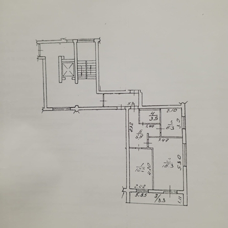 
   Продам 2-комнатную, 52 м², Северный мкр, д 5

. Фото 9.