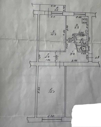 
   Продам 2-комнатную, 46 м², Новороссийская ул, 308

. Фото 17.