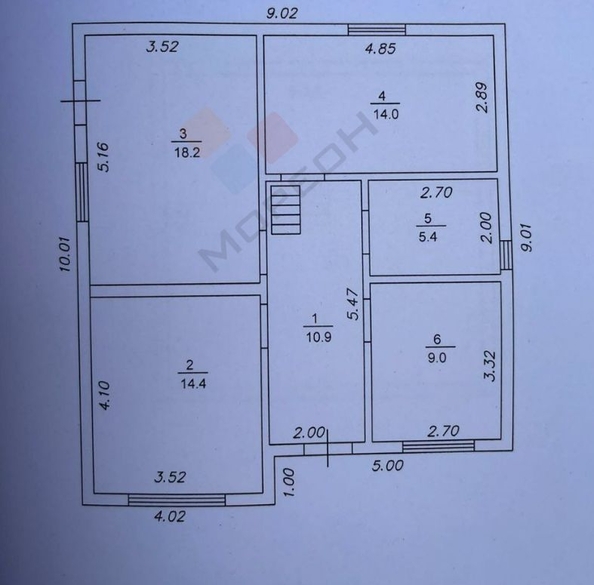 
   Продам дом, 100 м², Краснодар

. Фото 9.