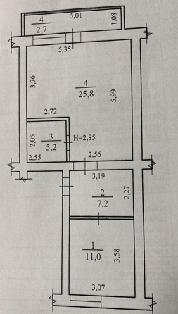 
   Продам 1-комнатную, 52 м², Терская ул, 40

. Фото 13.