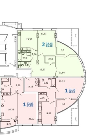 
   Продам 4-комнатную, 180.6 м², Кожевенная ул, 24

. Фото 15.