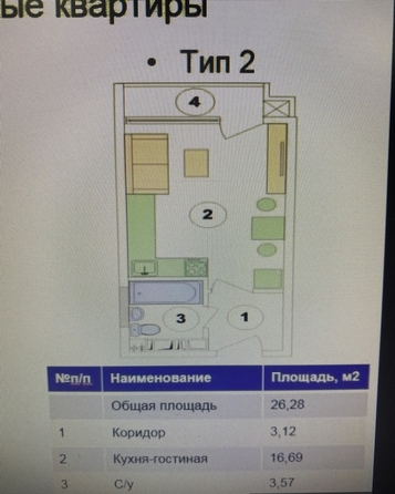 
   Продам студию, 26 м², Рождественская ул, 55к2

. Фото 20.