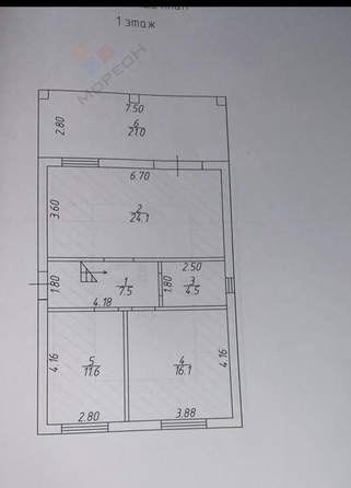 
   Продам дом, 80 м², Краснодар

. Фото 10.