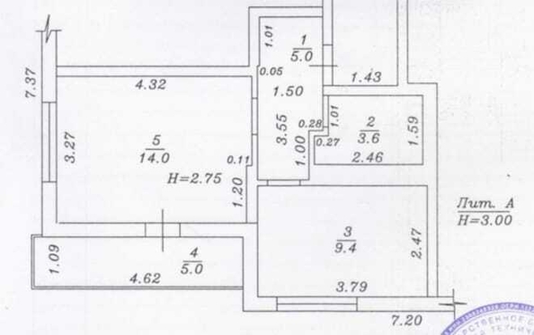 
   Продам 1-комнатную, 35 м², Рождественская ул, 42

. Фото 16.