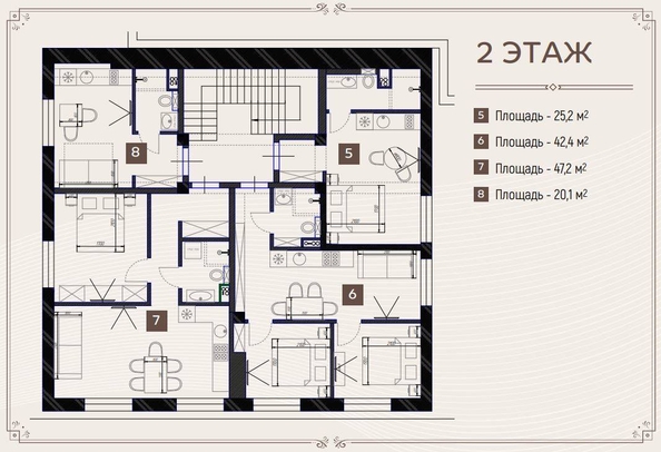 
   Продам 1-комнатную, 42.4 м², Гагарина ул, 49А

. Фото 18.