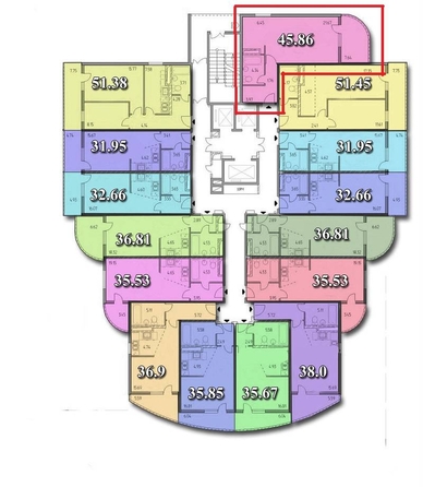 
   Продам 1-комнатную, 45 м², Виноградная ул, 22/1А

. Фото 21.