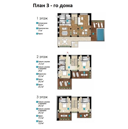 
   Продам дом, 248.92 м², Сочи

. Фото 22.