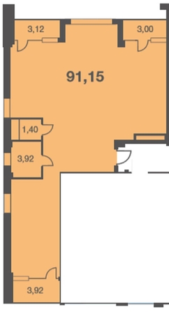 
   Продам 3-комнатную, 91.15 м², Старошоссейная ул, 5с9

. Фото 3.