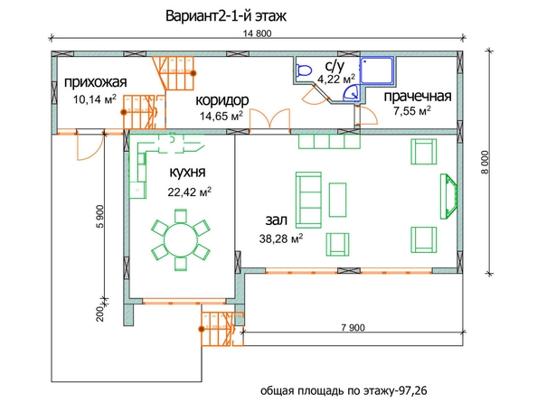 
   Продам дом, 203 м², Сочи

. Фото 4.