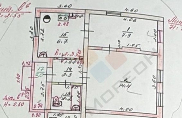 
   Продам 2-комнатную, 35.5 м², Володи Головатого ул, 218

. Фото 7.