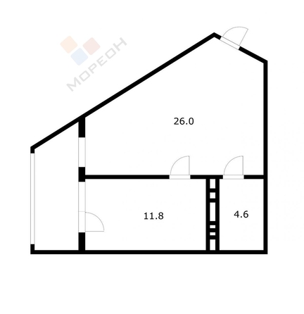 
   Продам 1-комнатную, 42.5 м², Кожевенная ул, 22

. Фото 6.