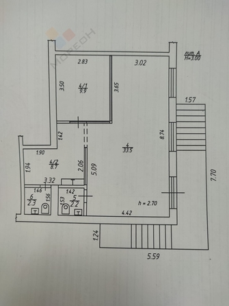 
   Продам торговое помещение, 58.9 м², Прокофьева С.С. ул, 29

. Фото 2.