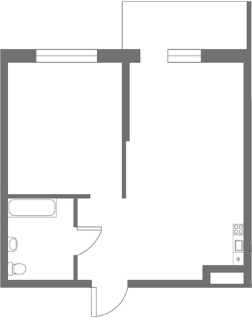 
   Продам 1-комнатную, 39 м², Искры ул, 66/10

. Фото 2.