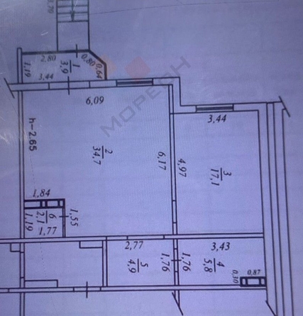 
   Продам помещение свободного назначения, 68.5 м², Героя Аверкиева А.А. ул, 24

. Фото 2.