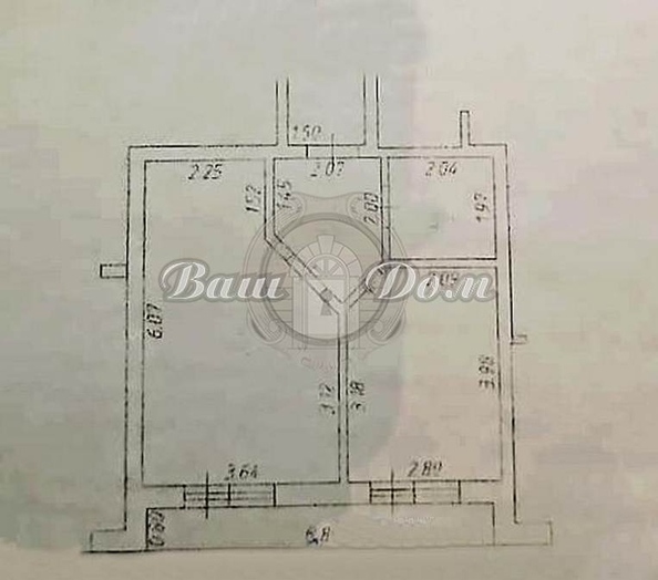 
   Продам 1-комнатную, 38.8 м², Пушкина ул, 42

. Фото 19.