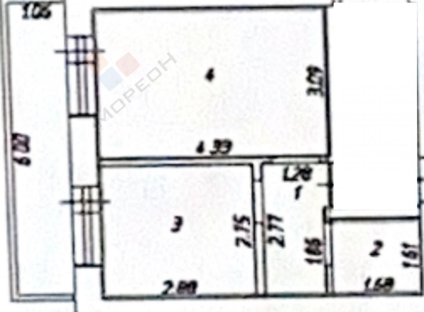 
   Продам 1-комнатную, 27.3 м², Сергея Есенина ул, 151

. Фото 10.