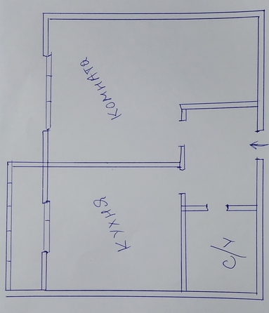 
   Продам 1-комнатную, 33 м², Парковая ул, 64Ак3

. Фото 15.