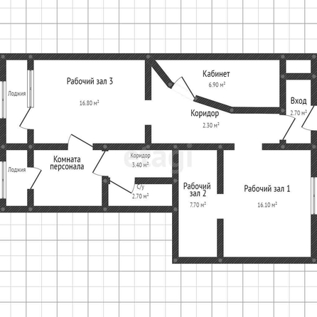 
   Продам готовый бизнес, 69.3 м², Дунайская ул, 54/1

. Фото 9.