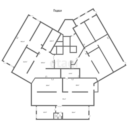 
   Продам помещение свободного назначения, 375.3 м², Кожевенная ул, 24

. Фото 9.