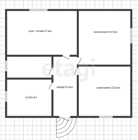 
   Продам дом, 76.7 м², Дружба СНТ (Краснодар)

. Фото 17.