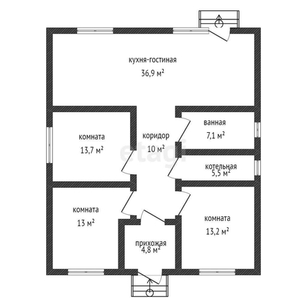 
   Продам дом, 110 м², Краснодар

. Фото 19.