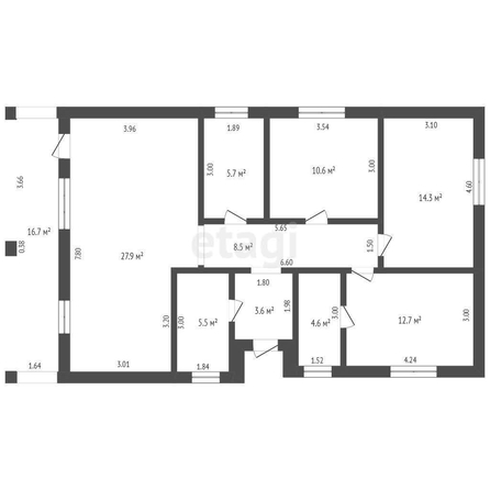 
   Продам дом, 114.6 м², Краснодар

. Фото 19.