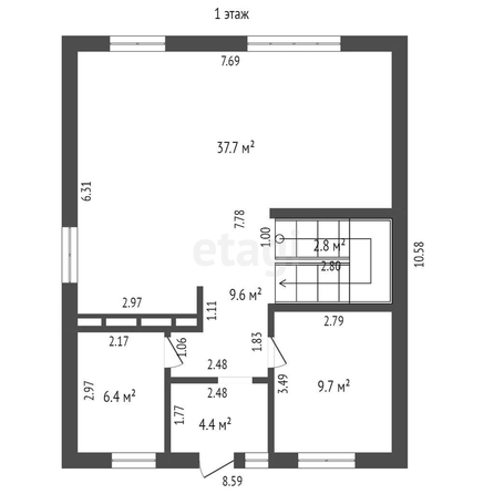 
   Продам дом, 157.7 м², Краснодар

. Фото 27.