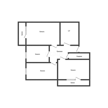 
   Продам 3-комнатную, 63.7 м², Позднякова ул, 2 к15

. Фото 1.