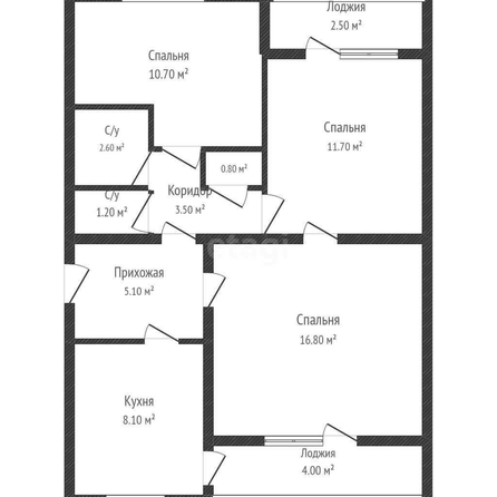 
   Продам 3-комнатную, 60.5 м², Славянская ул, 248

. Фото 1.