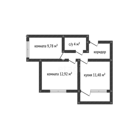 
   Продам 2-комнатную, 44.6 м², Даниила Смоляна ул, 65

. Фото 1.