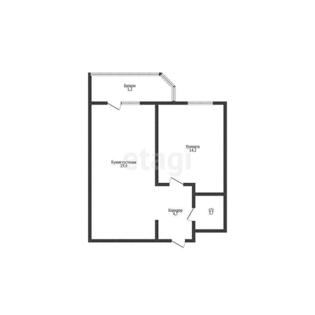 
   Продам 1-комнатную, 41.5 м², 5-я Дорожная ул, 68/2

. Фото 13.