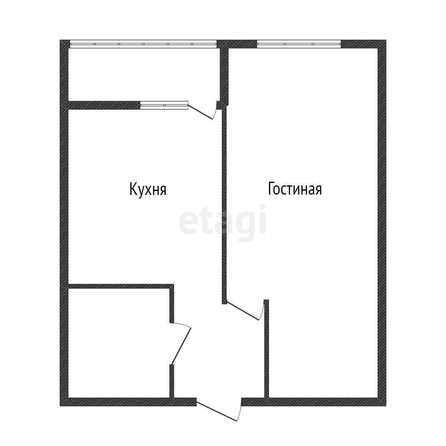 
   Продам 1-комнатную, 34.6 м², Заполярная ул, 39/2

. Фото 19.