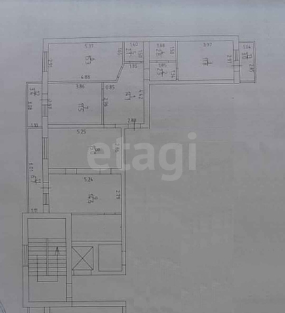 
   Продам 4-комнатную, 95.7 м², Ангарская ул, 2/6

. Фото 32.