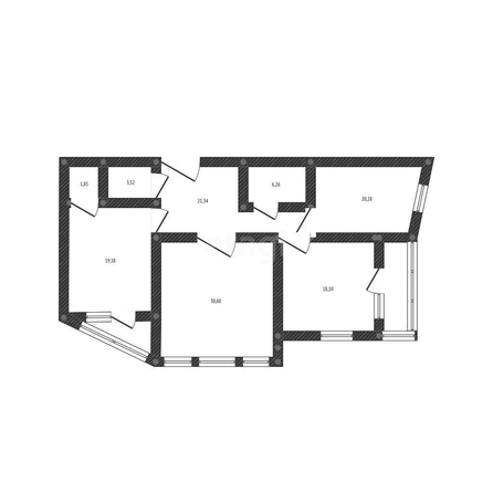 
   Продам 3-комнатную, 120.4 м², Постовая ул, 29

. Фото 1.