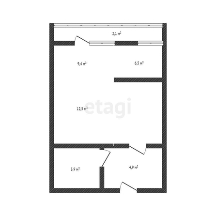 
   Продам 1-комнатную, 37.3 м², Адмиралтейский б-р, 3/2

. Фото 9.