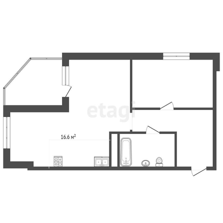 
   Продам 2-комнатную, 52.1 м², Адмиралтейский б-р, 3/1

. Фото 12.