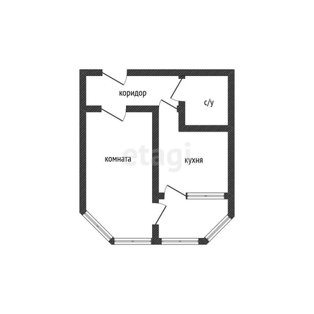 
   Продам 1-комнатную, 50.1 м², Шоссе Нефтяников ул, 18/2

. Фото 7.