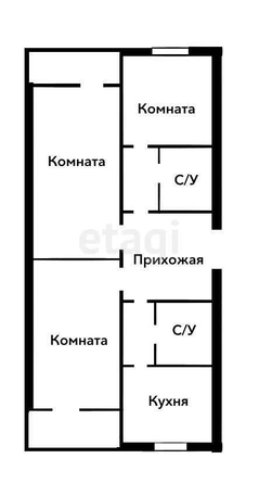 
   Продам 3-комнатную, 84.1 м², Черкасская ул, 72

. Фото 44.