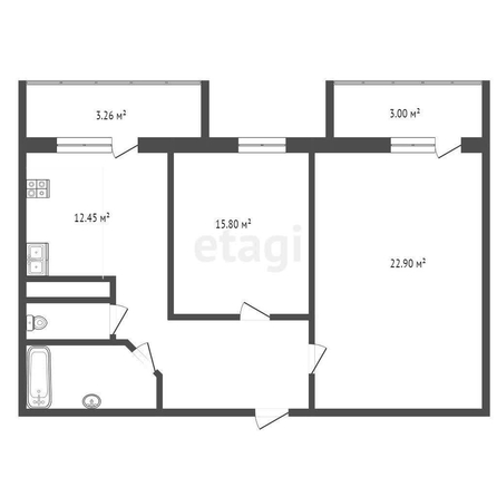 
   Продам 2-комнатную, 65 м², Московская ул, 144/2

. Фото 26.