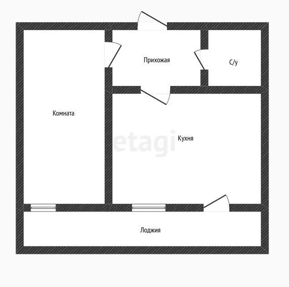 
   Продам 1-комнатную, 35.7 м², Конгрессная ул, 27

. Фото 15.