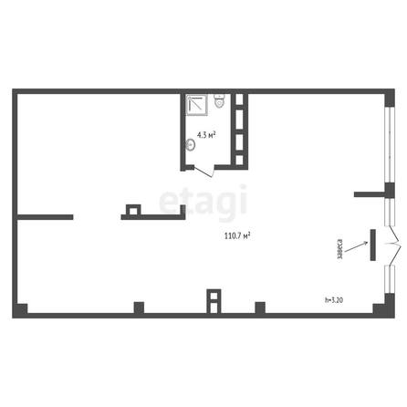 
   Сдам помещение свободного назначения, 24.1 м², Конгрессная ул, 31

. Фото 6.