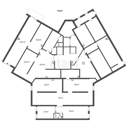 
   Сдам торговое помещение, 370 м², Кожевенная ул, 26  2

. Фото 9.