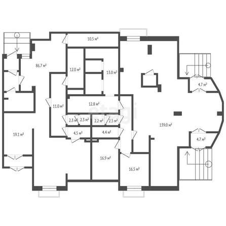 
   Сдам помещение свободного назначения, 179 м², Кожевенная ул, 28  1

. Фото 23.