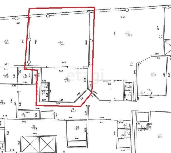 
   Сдам офис, 116 м², Кубанская Набережная ул, 37

. Фото 10.