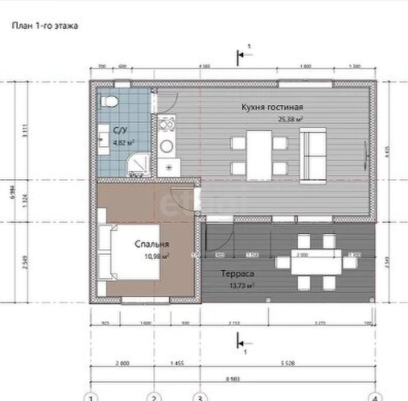 
   Продам таунхаус, 81 м², Краснодар

. Фото 23.