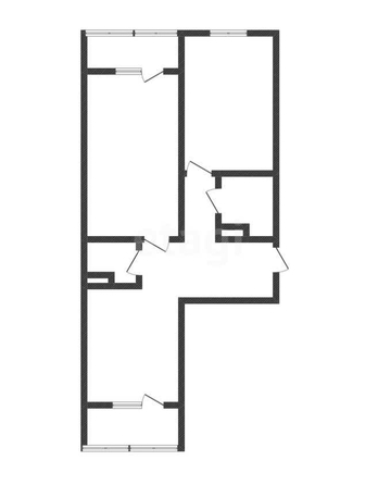 
   Продам 2-комнатную, 57.24 м², Лучший, литер 1

. Фото 1.